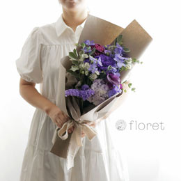 紫や青の花を使ったフラワーギフト特集 フラワーギフト 花の通販サイト Floret フロレット