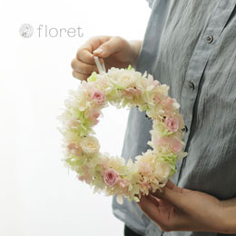 プリザーブドフラワーリースの通販 フラワーギフト 花の通販サイト Floret フロレット