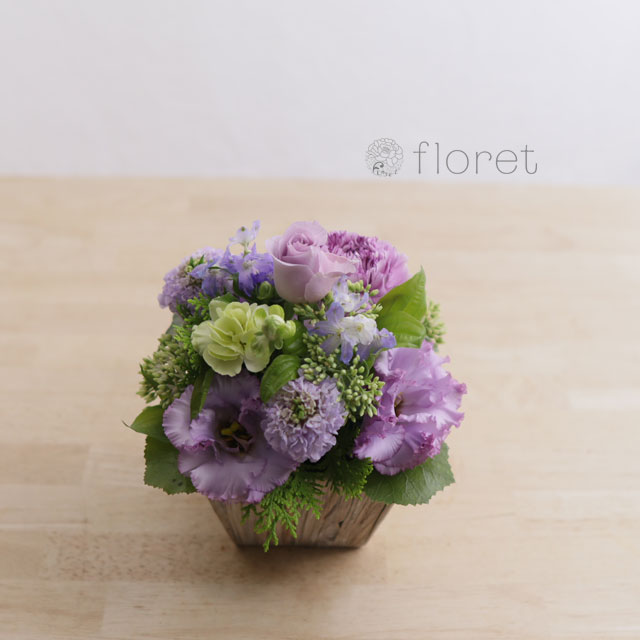 紫系デザイナーお任せアレンジメントSS　サンプル画像B