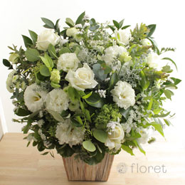 白系デザイナーお任せアレンジメントＬＬ